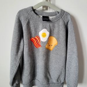 Whistle and Flute kids breakfast kawaii sweatshirt
